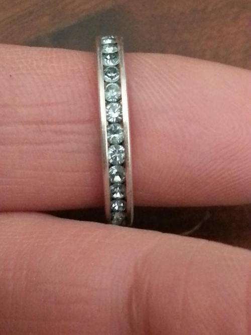 925 silver aquamarine ring