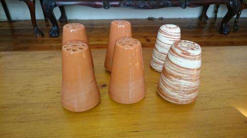 Bath salt shakers - rare!