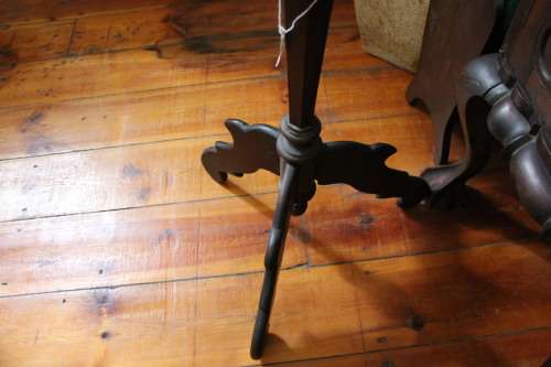 WOW! Stinkwood barley twist flower/pot stand