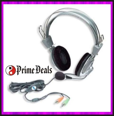MANHATTAN CLASSIC STEREO HEADSET with flexible microphone boom - HIGH PERFORMANCE!!!