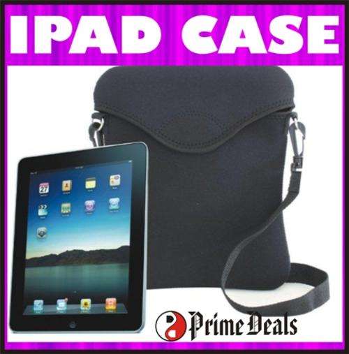 iPAD CASE - Neoprene with a Shoulder Strap - PROTECTION AND COMFORT COMBINED!!!