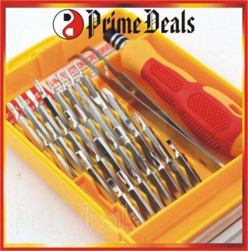 6 to GO!! 32-in-1 MICRO PRECISION ELECTRON SCREWDRIVER SET - CR-V Bits - Small Electronic Repairs.