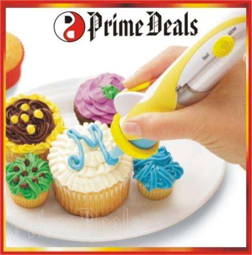 PROMOTION!! 6 to Go!! FROSTING DECO PEN - Battery Powered - Create Stunning Icing on your Bakeries!!