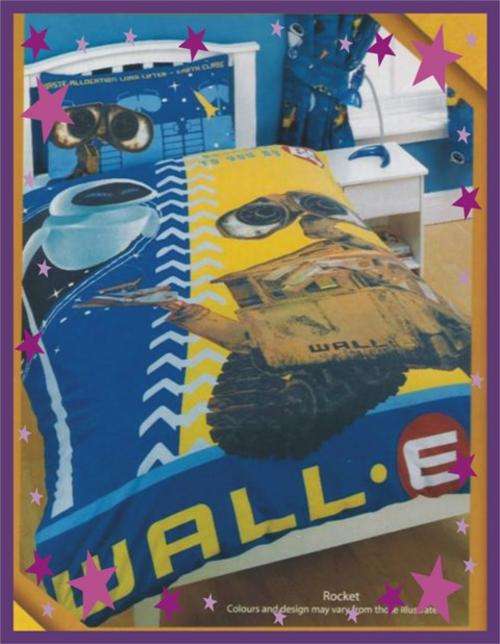 WALL-e SINGLE DUVET SET --=-- Official Licenced Product! --=-- Gear up your childs room!