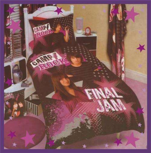 CAMP ROCK SINGLE DUVET SET --*-- Official Licenced Product! --*-- Create a funky room!
