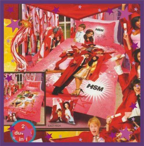 HIGH SCHOOL MUSICAL SINGLE DUVET SET ---*--- Official Licenced Product! ---*--- 2 Duvets in 1!