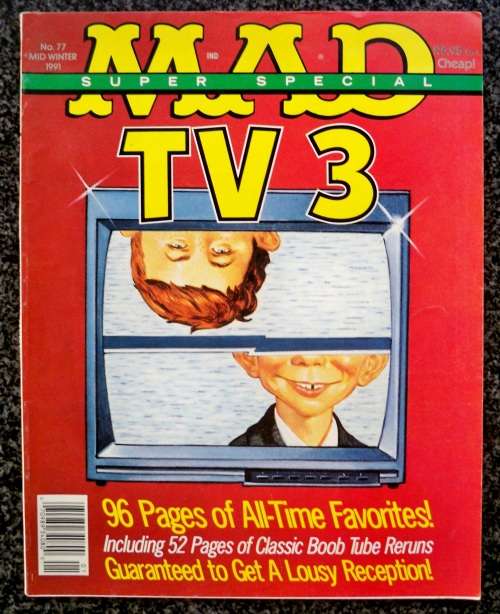 Mad Magazine Mid Winter 1991 No. 77 Super Special 96 pages