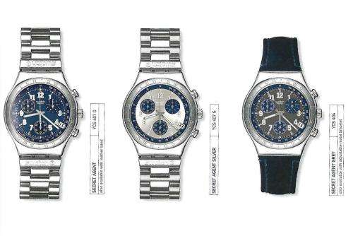 IRONY THE METAL COLLECTION OF SWATCH WATCHES