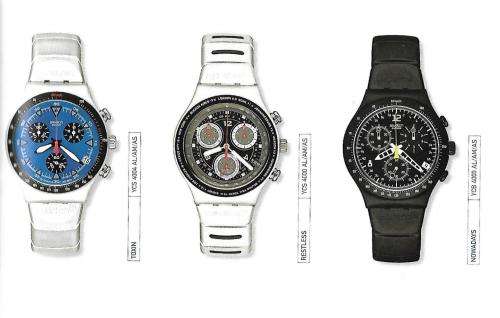 IRONY THE METAL COLLECTION OF SWATCH WATCHES