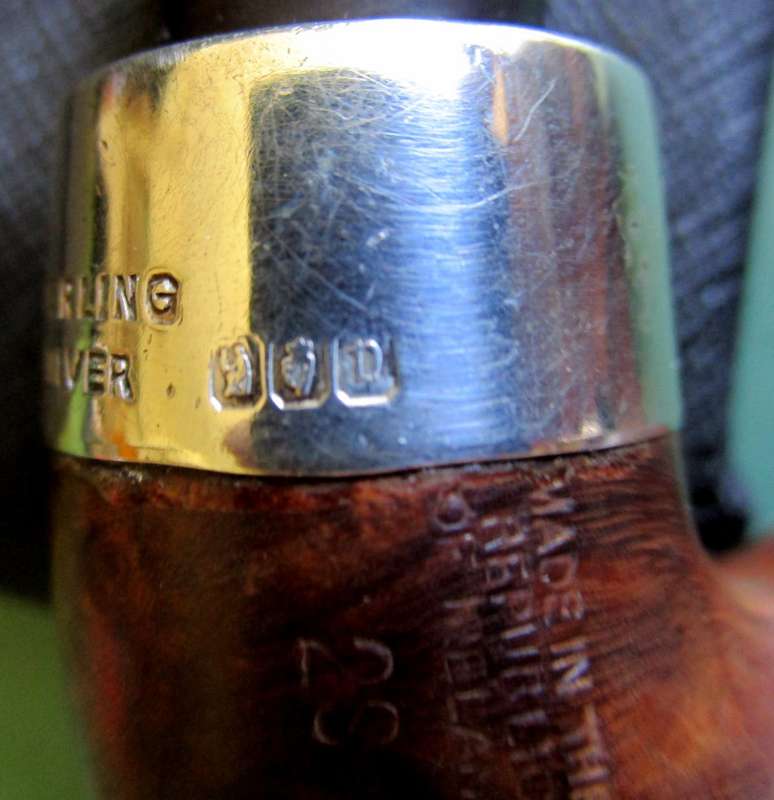 VINTAGE PETERSON'S DUBLIN FULL BENT SMOKING PIPE