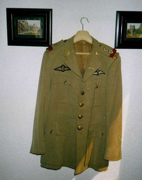 WWII South African Air Force Service Dress Jacket. Prov. Jack Franks -Lt No: 212175V. 1941-1946
