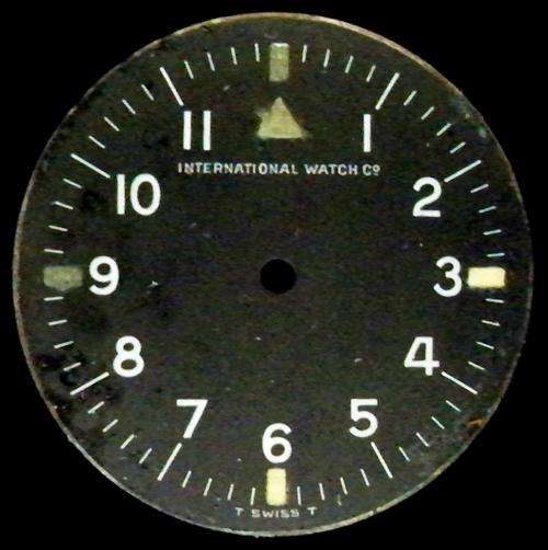 A 1961 rare vintage I.W.C. Mark XI Wristwatch dial diameter 28.3 mm