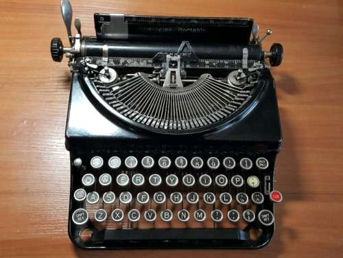 Remington antique typewriter