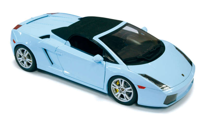 NOREV 187951 Lamborghini Gallardo Spyder Baby Blue 1/18 Diecast Car Model