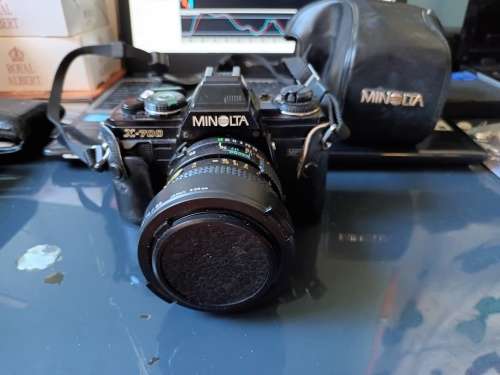 MINOLTA X-700 Film Camera Black MD ZOOM 35-70mm F/3.5 MF Lens