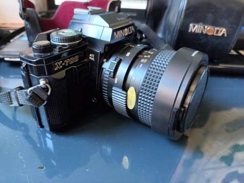 MINOLTA X-700 Film Camera Black MD ZOOM 35-70mm F/3.5 MF Lens
