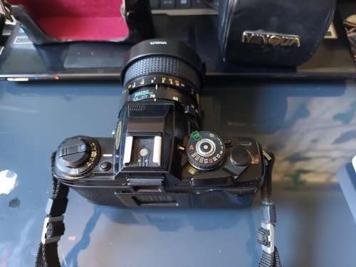MINOLTA X-700 Film Camera Black MD ZOOM 35-70mm F/3.5 MF Lens