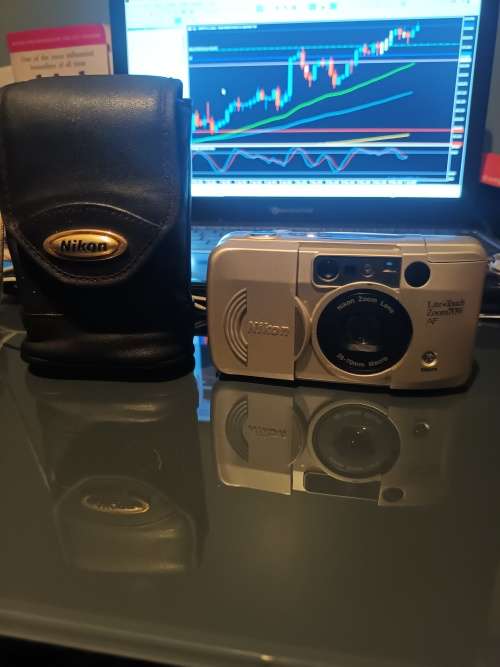 Nikon Lite Touch Zoom 70W Point and Shoot Compact 35mm Film Vintage Camera