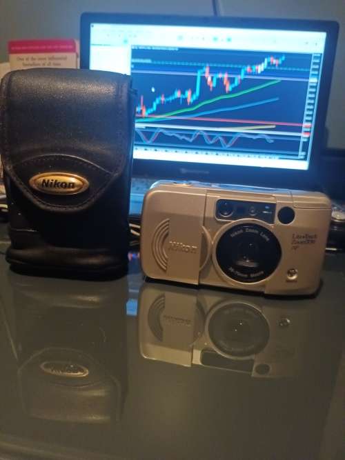 Nikon Lite Touch Zoom 70W Point and Shoot Compact 35mm Film Vintage Camera