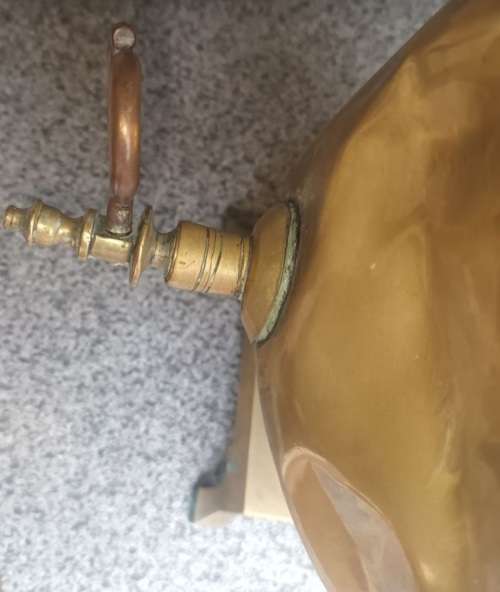 ANTIQUE Russian Brass Samovar