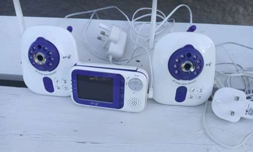 BT 1000 Digital VIDEO SOUND Baby Monitor 2:8 Inch COLOUR LCD Display Screen ZOOM