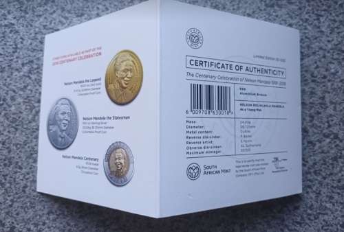 2018 R50 Aluminium Bronze Uncirculated Coin Mandela Centenary