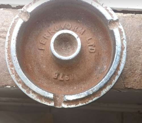 Vintage Cast Iron Ashtray