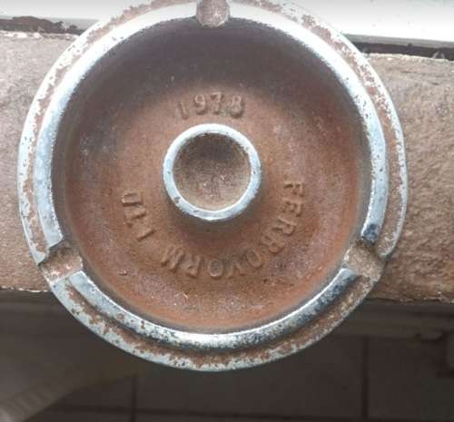 Vintage Cast Iron Ashtray