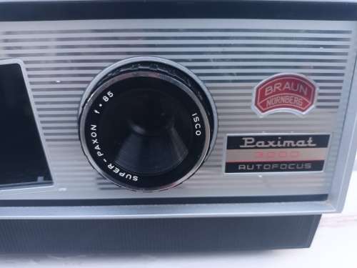 VINTAGE BRAUN Paximat 3000 Autofocus Slide Projector