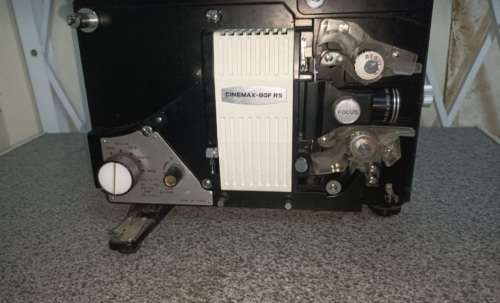 VINTAGE CINEMAX 8GF RS VARIABLE SPEED DUAL 8MM SUPER 8 MOVIE FILM PROJECTOR