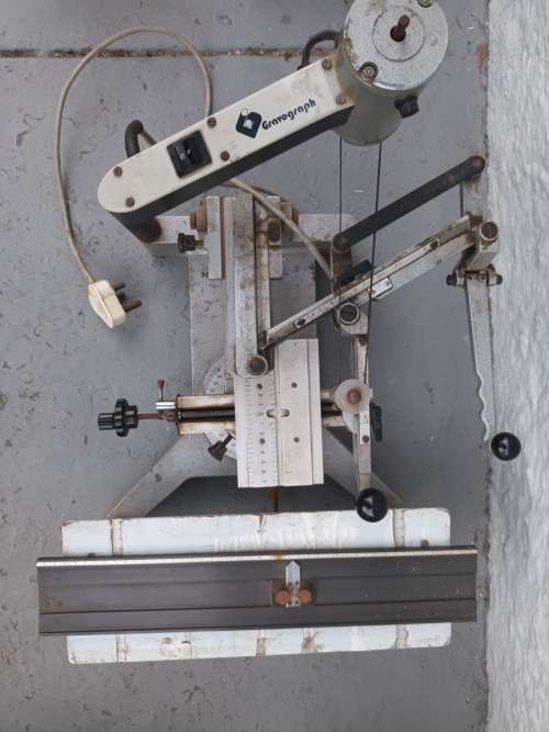 VINTAGE Gravograph Engraver Arm Pentograph Engraving Machine No. R2 5041373