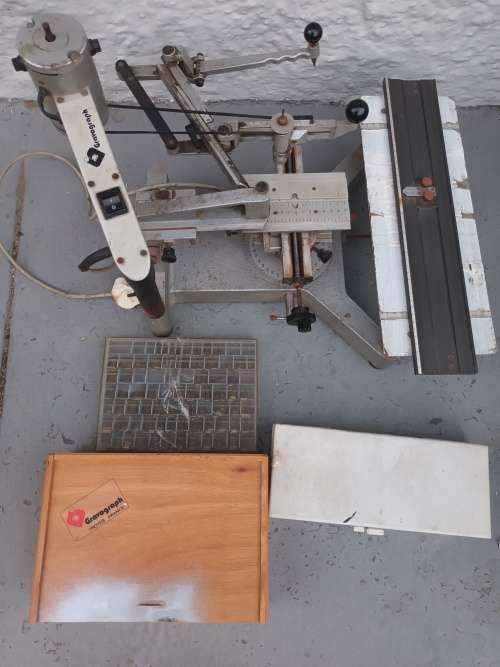VINTAGE Gravograph Engraver Arm Pentograph Engraving Machine No. R2 5041373