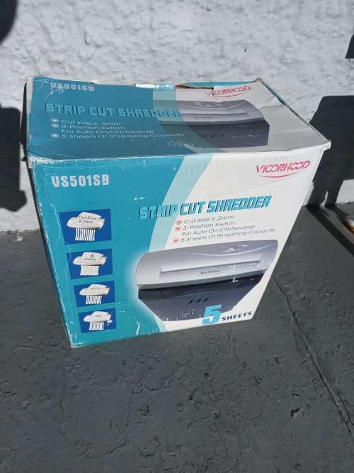 VIGORHOOD Strip Cut Shredder