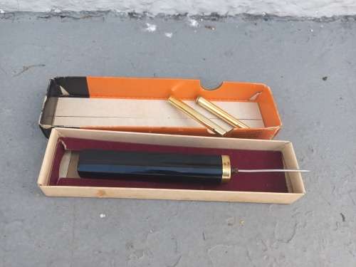 VINTAGE EMIDE KORKENHEBER CORK LIFTER GERMANY WINE OPENER IN ORIGINAL BOX