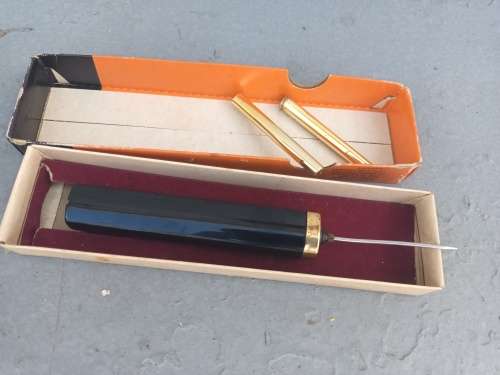 VINTAGE EMIDE KORKENHEBER CORK LIFTER GERMANY WINE OPENER IN ORIGINAL BOX