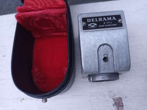 Old Delft Delrama - Vistascope 8 CP 1.5 Anamorphic Lens for 8mm Movie Cameras