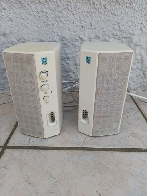 Vintage A4 Tech Computer Speakers