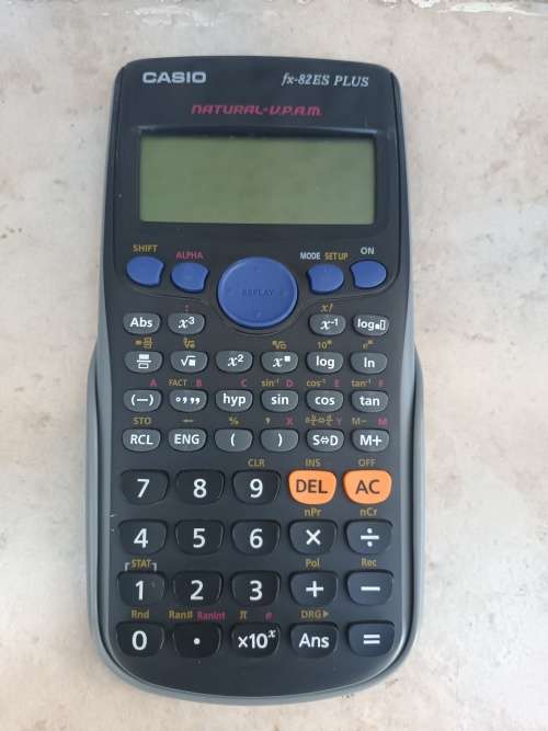 Casio FX-82 ES Plus Scientific Calculator - Black