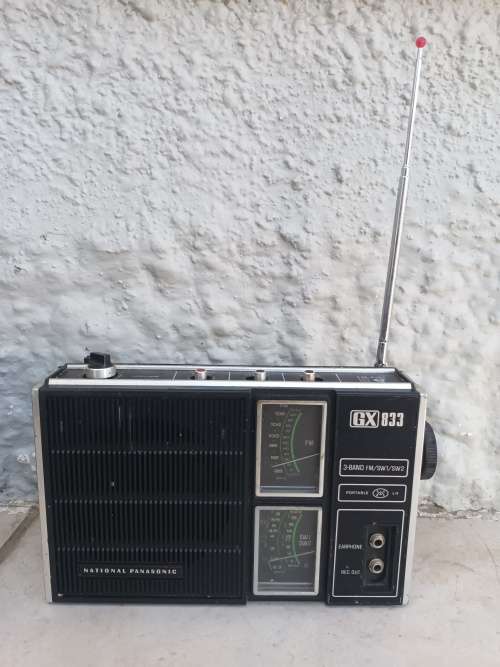 Vintage National Panasonic GX 833 Portable Radio