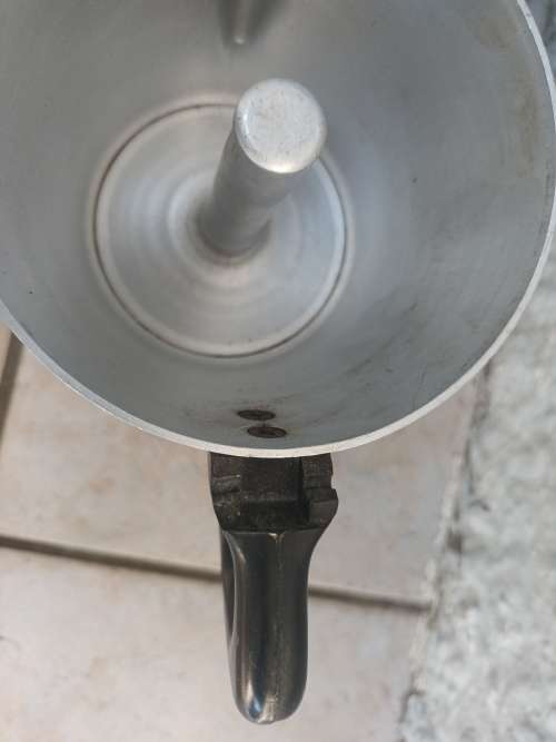 COFFEE RAPID Made in ITALY Bakelite Aluminum Coffee Maker Vintage Design XXe N3721