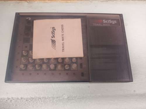 VINTAGE SciSys Travel Mate Chess Computer Electric 1984