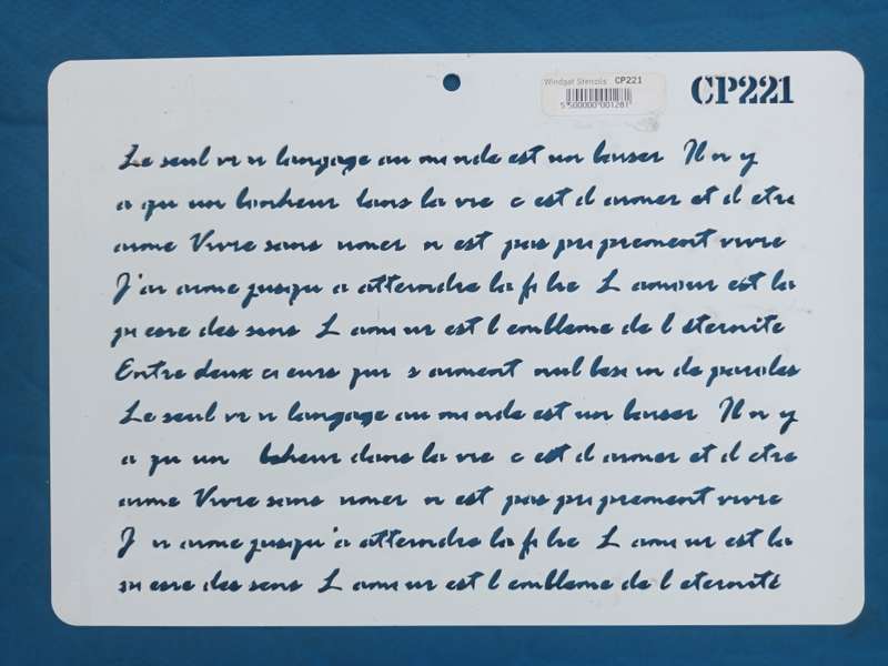 CP221 Stencil