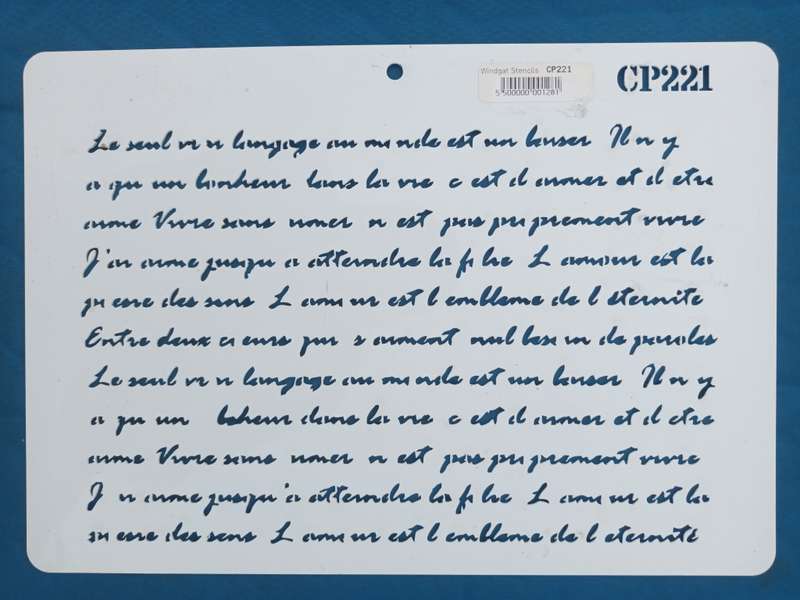 CP221 Stencil