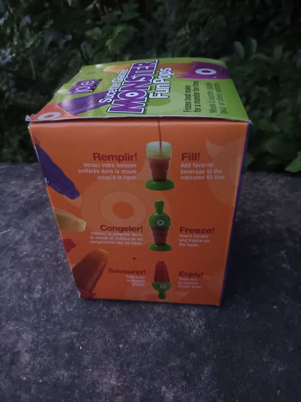 Joie Monster Fun Frozen Pop Maker Set of 4