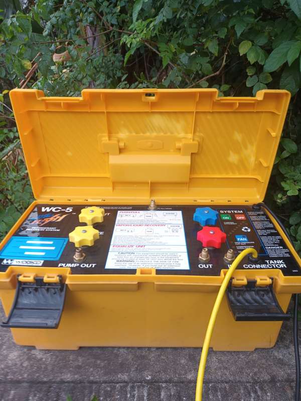 Watsco Micro Flash Refrigerant Freon Recovery System WC-5