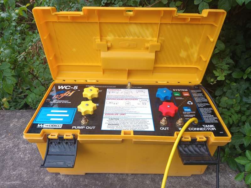 Watsco Micro Flash Refrigerant Freon Recovery System WC-5