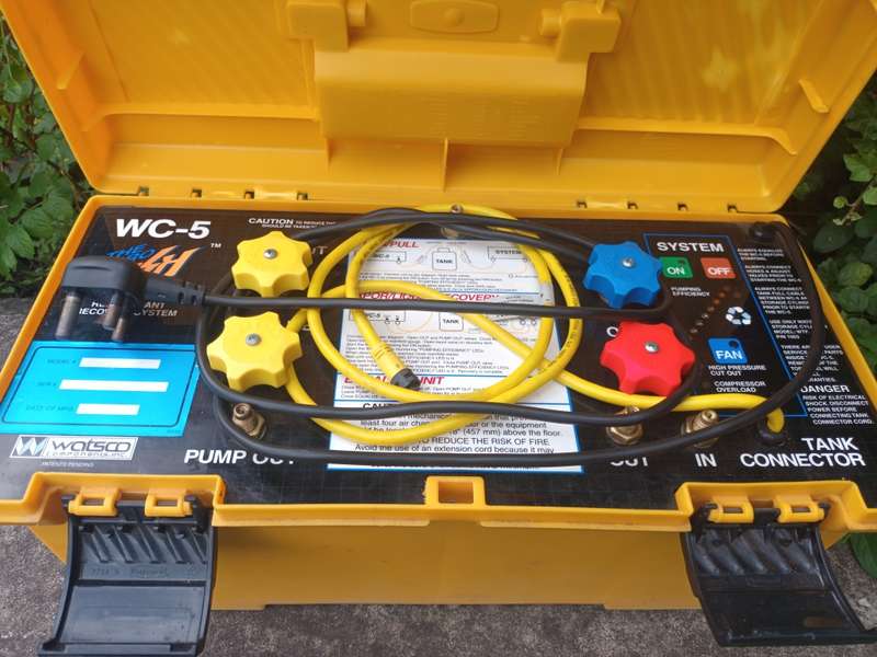 Watsco Micro Flash Refrigerant Freon Recovery System WC-5