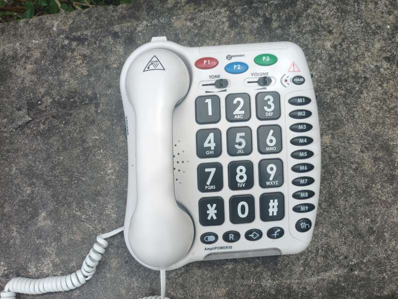 Geemarc AmpliPOWER50 amplified telephone - up to 60 dB