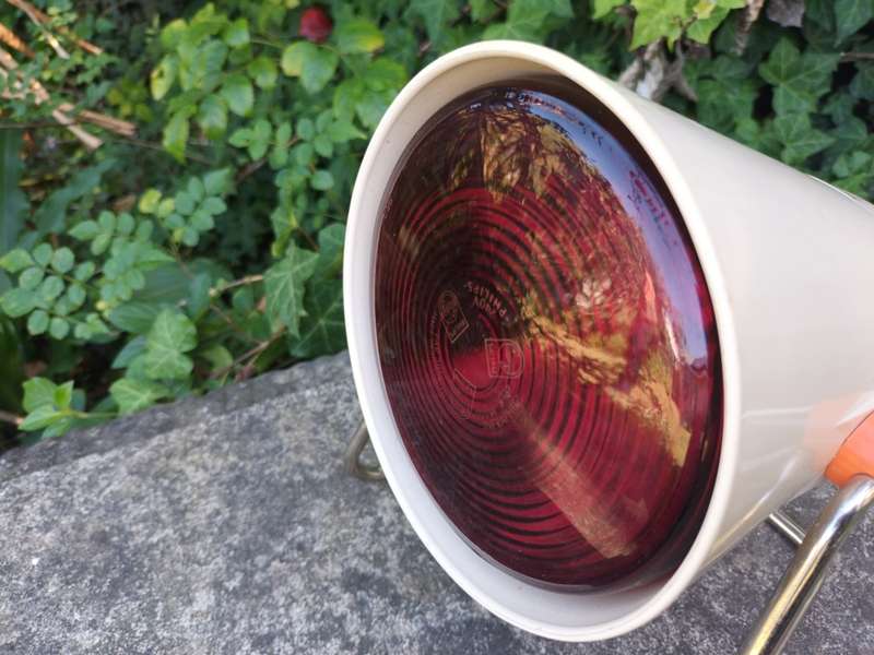 Vintage Infrared Philips HP 3603 Heat Lamp Made In Holland