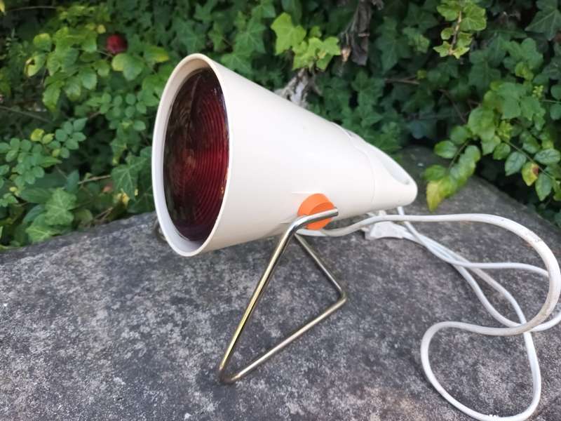 Vintage Infrared Philips HP 3603 Heat Lamp Made In Holland
